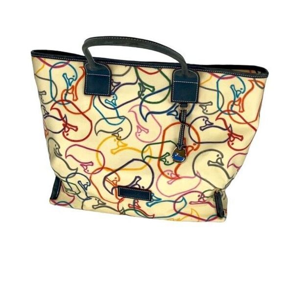 Dooney & Bourke Handbags - DOONEY & BOURKE BELLA SHOPPER ROYAL BLUE‎ TOTE 17w x 13h x 4.5” XLARGE PURSE